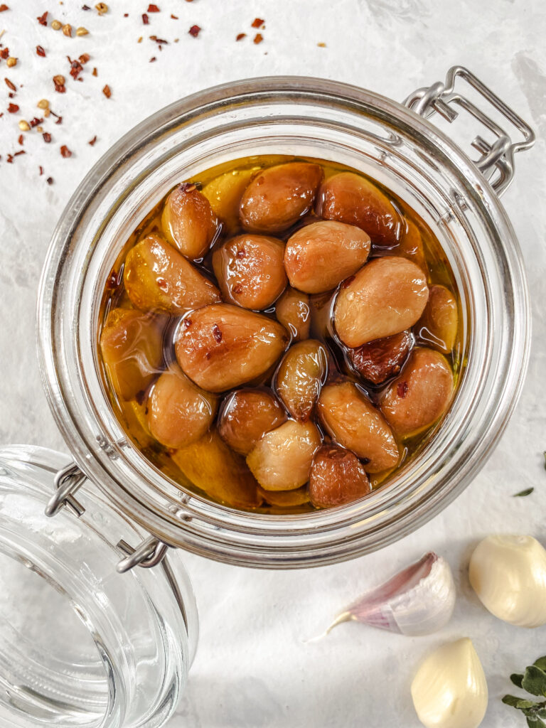 How to Make Oven-Roasted Garlic Confit