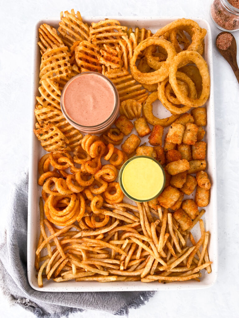 How to Make a French Fry Snack Board