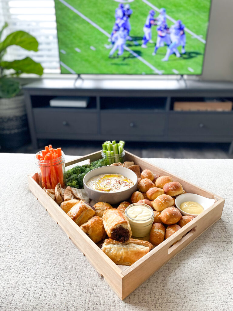 Super Bowl grazing board