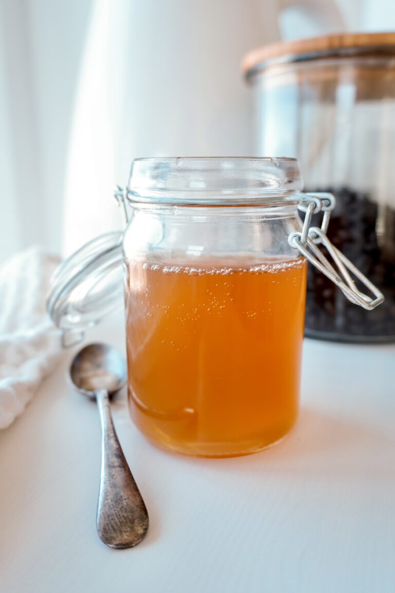 Easy, homemade Copycat Starbucks Sugar-Free Vanilla Syrup.