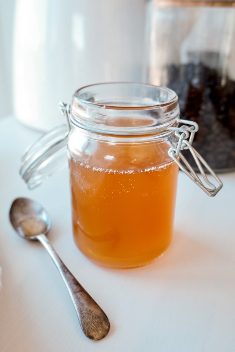 Easy, homemade Copycat Starbucks Sugar-Free Vanilla Syrup.
